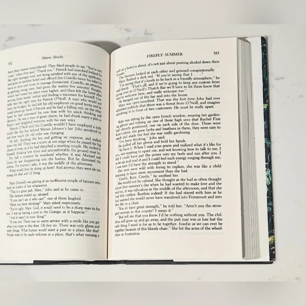 BOGO Maeve Binchy 'Firefly Summer' Hardcover Book